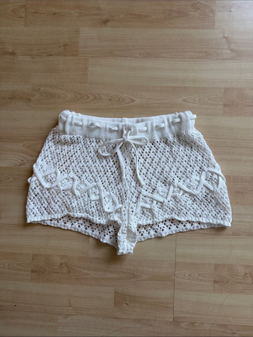 Sugar Thrillz Cottage Bliss Crochet Shorts